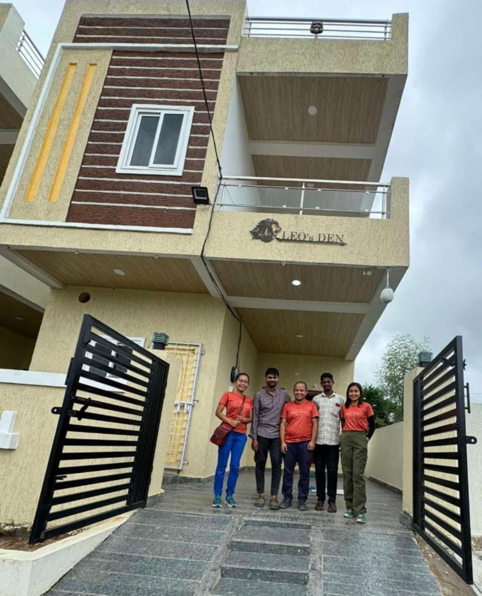הוילה שמשבאד Leo'S Den 9 Guests Ac 3Bhk 9 Mins To Rgia מראה חיצוני תמונה